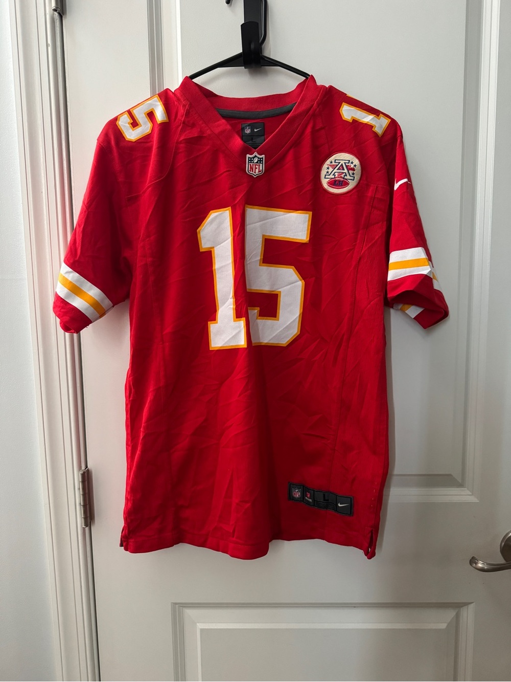 NFL Kansas City Chiefs Red #15 Youth Football Jersey P Mahomes